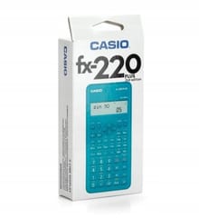 CASIO MOKSLINIS SKAIČIUOTUVAS FX-220PLUS-2 MĖLYNOS SPALVOS, 12 SKAITMENŲ EKRANAS 2