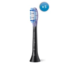 Philips HX9055/88 dantų šepetėlio galvutė 5 vnt Juoda 2