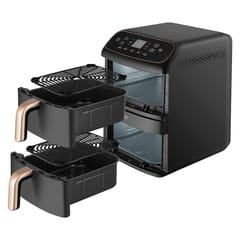 COSORI Turbo Tower Compact Karšto oro gruzdintuvė 8,6 l Juoda 2