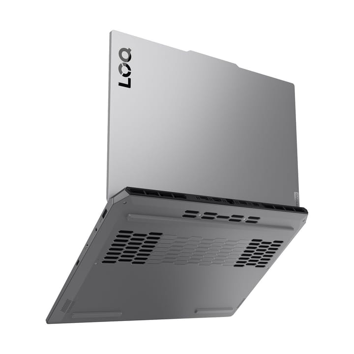 Lenovo LOQ 15AHP10 AMD Ryzen™ 5 220 Knyginis kompiuteris 39,6 cm (15.6") „Full HD“ 16 GB DDR5-SDRAM 512 GB SSD NVIDIA GeForce RTX 5050 Wi-Fi 6 (802.11ax) Windows 11 Home Pilka