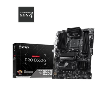 MSI PRO B550-S pagrindinė plokštė