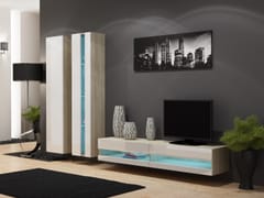 Cama VIGO NEW5 SO/BI svetainės sekcija Spinta daiktams ir garso / vaizdo technikai laikyti