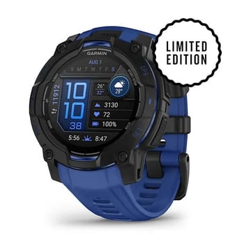 Garmin Instinct 3 3,05 cm (1.2") AMOLED 45 mm Skaitmeninis 390 x 390 pikseliai Juoda GPS (palydovinis)