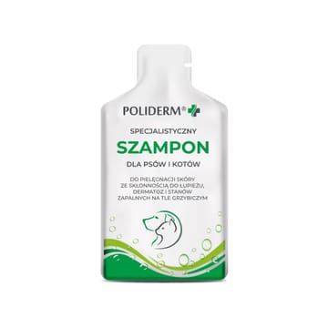 JM SANTE Poliderm - šampūnas šuniui ir katei - 15 ml