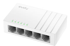 Cudy FS105D tinklo komutatorius Ne-valdomas Fast Ethernet (10/100) Balta 3