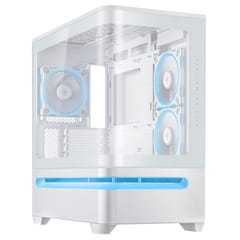 ASUS PRIME AP202 ARGB „Mini Tower“ Balta