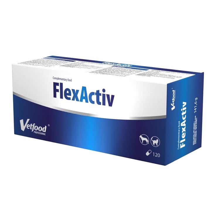 VETFOOD Flex Activ - papildai šunims ir katėms - 120 vnt.