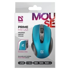 DEFENDER WIRELESS MOUSE PRIME TURQUOISE 52054 7