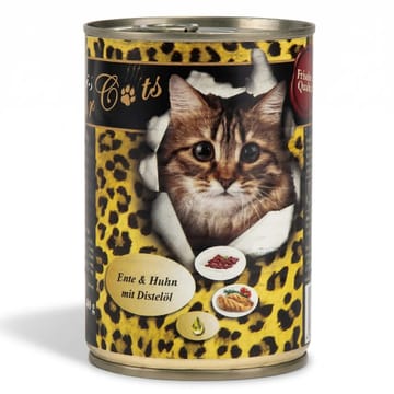 O’CANIS Chicken and duck with safflower oil - šlapias kačių maistas - 400g
