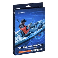 Deeper Flex Arm 2.0 Aktyvus laikiklis Radaras Juoda 4