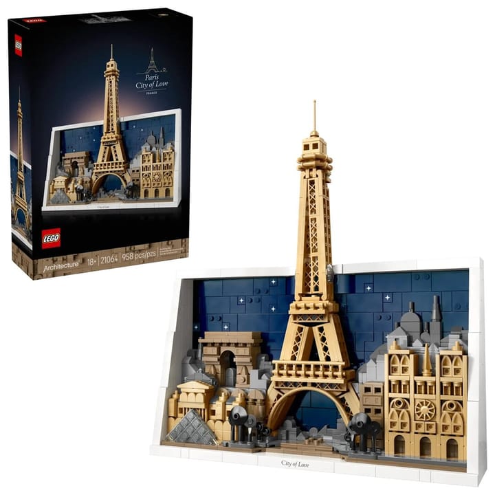 LEGO ARCHITECTURE 21064 Paryžius – meilės miestas