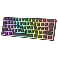 RAMPAGE mechaninė klaviatūra KB-R86 Umbra su raudonaisiais jungikliais juoda 2