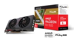 Vaizdo plokštė SAPPHIRE PULSE AMD Radeon RX 7600 GAMING OC 8G 8