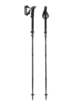 Žygių lazdos LEKI SHERPA FX, 120–140 cm, juodos