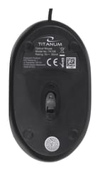 TITANUM TK106 klaviatūra Pelė įskaityta USB Juoda 5