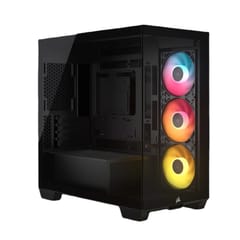 Corsair 2800X RS-R ARGB Panoramic Micro-ATX korpusas, juodas 1