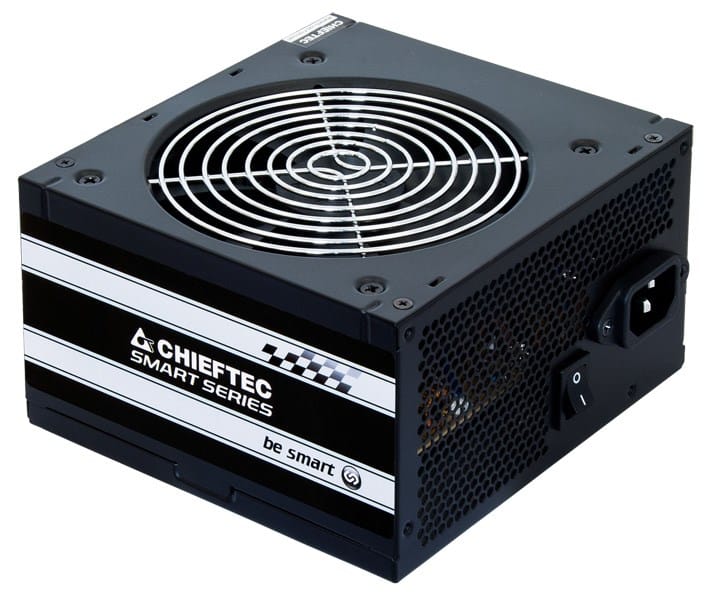 Chieftec Smart GPS-400A8 maitinimo blokas 400 W 20+4 pin ATX ATX Juoda