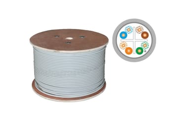 ALANTEC F/UTP cat.6 Dca LSOH kabelis 4x2x23AWG 500m