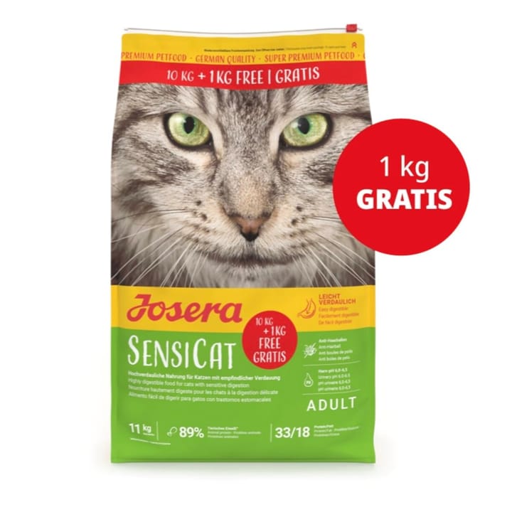 JOSERA Sensicat – sausas pašaras katei – 10kg +1 kg