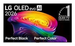 LG OLED evo AI OLED48C61LA televizorius 121,9 cm (48") 4K Ultra HD Smart TV „Wi-Fi“ Juoda 2