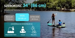 Deska SUP SKATINGER Octopus 335x86x15 cm Allround 2