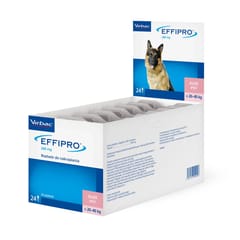 VIRBAC Effipro L (20-40 kg) - lašai nuo blusų ir erkių šunims – 24 vnt.