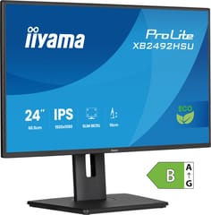 iiyama ProLite XB2492HSU-B1 kompiuterio monitorius 60,5 cm (23.8") 1920 x 1080 pikseliai „Full HD“ LED Juoda 1
