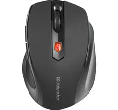 PELĖ DEFENDER ULTRA MM-315 RF JUODA OPTINĖ 1600DPI 6P 1
