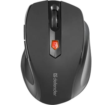 PELĖ  DEFENDER ULTRA MM-315 RF  JUODA OPTINĖ 1600DPI 6P