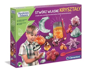 Clementoni rinkinys – Susikurk savo kristalus