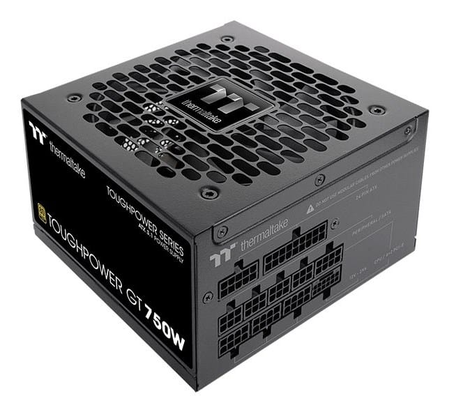 Thermaltake Toughpower Gt maitinimo blokas 750 W 24-pin ATX ATX Juoda
