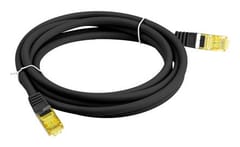 Lanberg PCF6A-10CU tinklo kabelis Juoda 2 m Cat6a S/FTP (S-STP) Turas 4