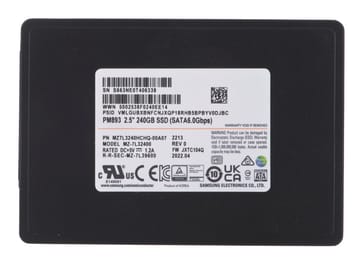 SSD Samsung PM893 240GB SATA 2.5" MZ7L3240HCHQ-00A07 (DWPD 1)