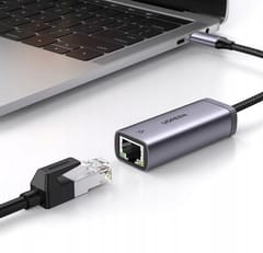Ugreen išorinė tinklo plokštė USB Type-C - RJ45 1 Gb/s (1000 Mb/s) Pilka 2