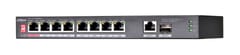 Dahua Technology PoE PFS3110-8ET1GT1GF-96 Ne-valdomas Gigabit Ethernet (10/100/1000) Maitinimas per Eternetą (PoE) Juoda 1