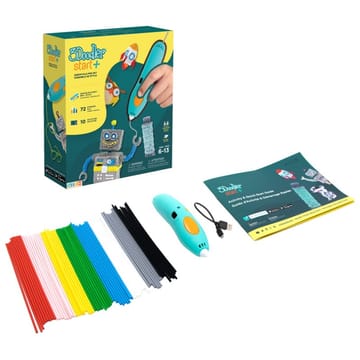 3Doodler Start Plus 3D rašiklis 0,77 mm Turkis, Geltona
