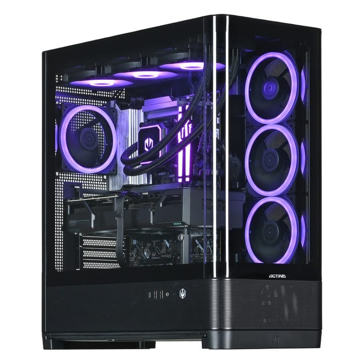 Actina 5901443447412 PC Intel Core Ultra 7 270K Plus 32 GB DDR5-SDRAM 1 TB SSD NVIDIA GeForce RTX 5070 Ti Windows 11 Pro „Midi Tower“ Juoda