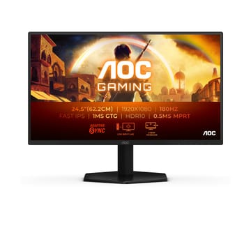 AOC G4 25G42E kompiuterio monitorius 62,2 cm (24.5") 1920 x 1080 pikseliai „Full HD“ LED Juoda, Raudona