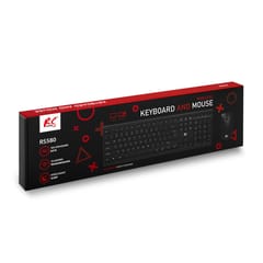 Belaidė klaviatūra ir pelė COMBO NanoRS, RS580 3