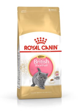 Royal Canin British Shorthair Kitten sausas kačių maistas 2 kg Kačiukas Paukštiena, Ryžiai, Daržovių