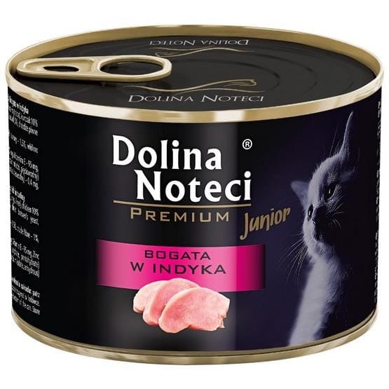 DOLINA NOTECI Premium Rich in turkey - šlapias kačių maistas - 185g