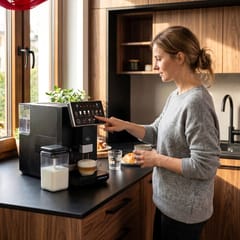 ELDOM ECA10 AUTOMATINIS SLĖGIO KAVOS APARATAS SU 7 PROGRAMOMIS 5