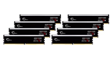 G.Skill Zeta R5 F5-6400R3239G32GE8-ZR5K atminties modulis 256 GB 8 x 32 GB DDR5 6000 MT/s 288-pin DIMM ECC