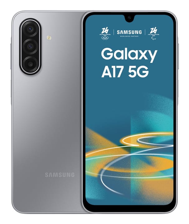 Samsung Galaxy A17 5G 17 cm (6.7") Hibridinis lizdas dviem SIM kortelėms Android 15 C tipo USB 4 GB 128 GB 5000 mAh Pilka