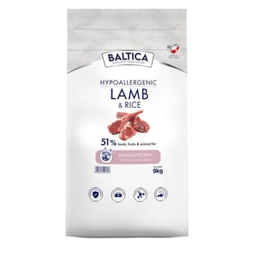 BALTICA Nutraceutic Lamb with rice Small breed Mono - sausas maistas šunims - 9kg
