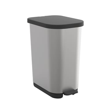 ROTHO Ribo Silver - šiukšliadėžė su pedalu – 35l