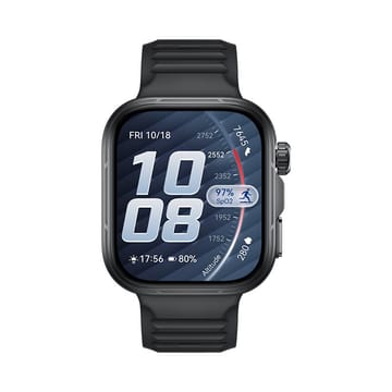 Huawei WATCH Fit 5 Pro 4,88 cm (1.92") AMOLED 44.5 mm Skaitmeninis 480 x 408 pikseliai Lietimui jautrus ekranas Juoda GPS (palydovinis)
