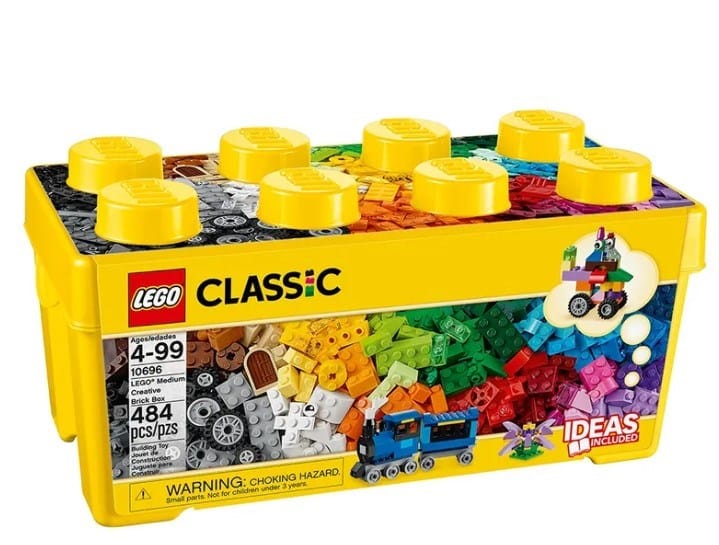 Lego Classic 10696 blocs créatifs vidutinio dydžio dėžutė