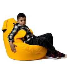 Pikachu geltonas Sako krepšys Pouffe XL 130 x 90 cm 2