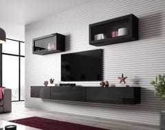 Cama VIGO SLANT 3 CZ svetainės sekcija Spinta daiktams ir garso / vaizdo technikai laikyti 1